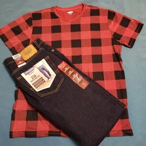 Bundle: Tshirt "L" + Denizen Jean W33L32